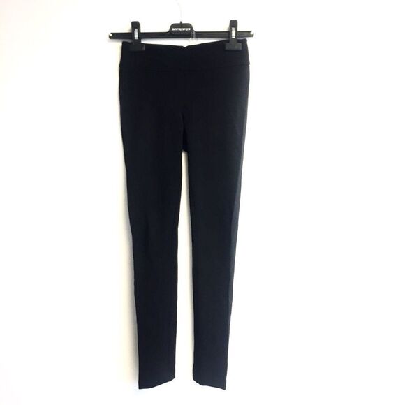BCBGMAXAZRIA Mason Ponte Leggings Skinny Pants Black XXS - Picture 2 of 7